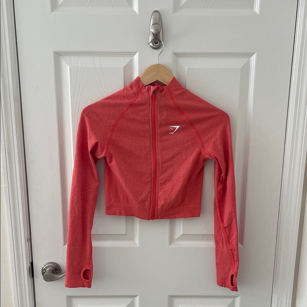 NIB Gymshark Vital Seamless Midi Zip 2.0 Pullover